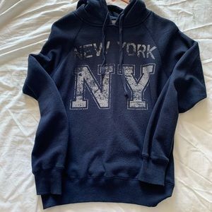 Cotton On ‘New York’ Hoodie in Navy Blue